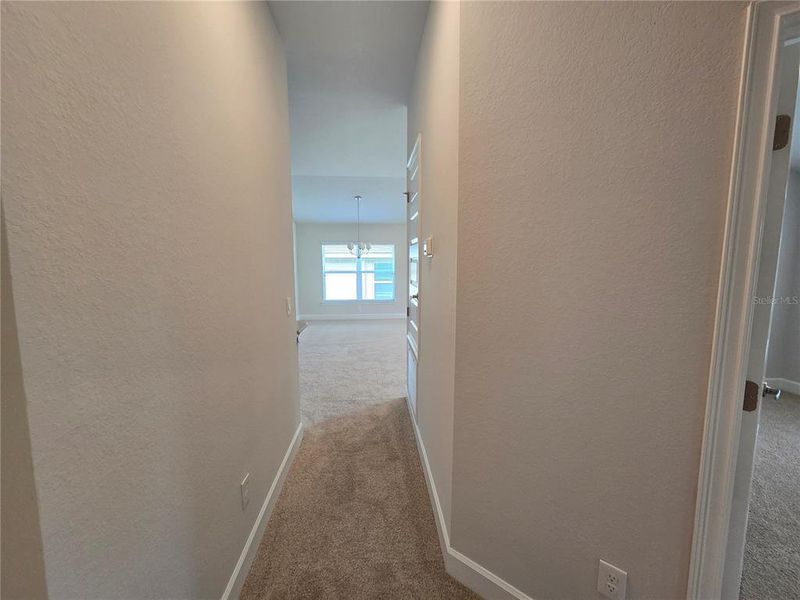 hallway to great room