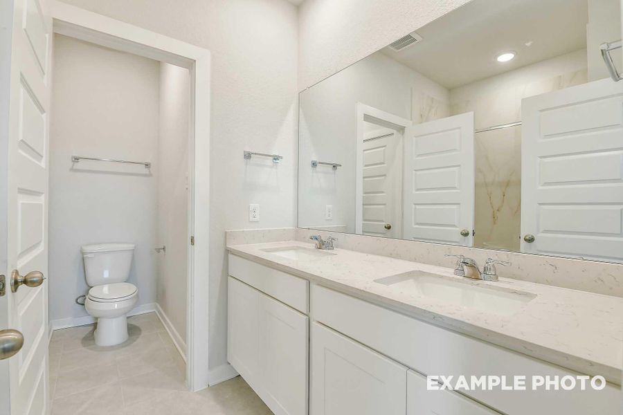 Furnished interior view inside a new home in Caney Creek Place, Conroe (Image 5). Furnished interior view inside a new home in Caney Creek Place, Conroe (Image 5).