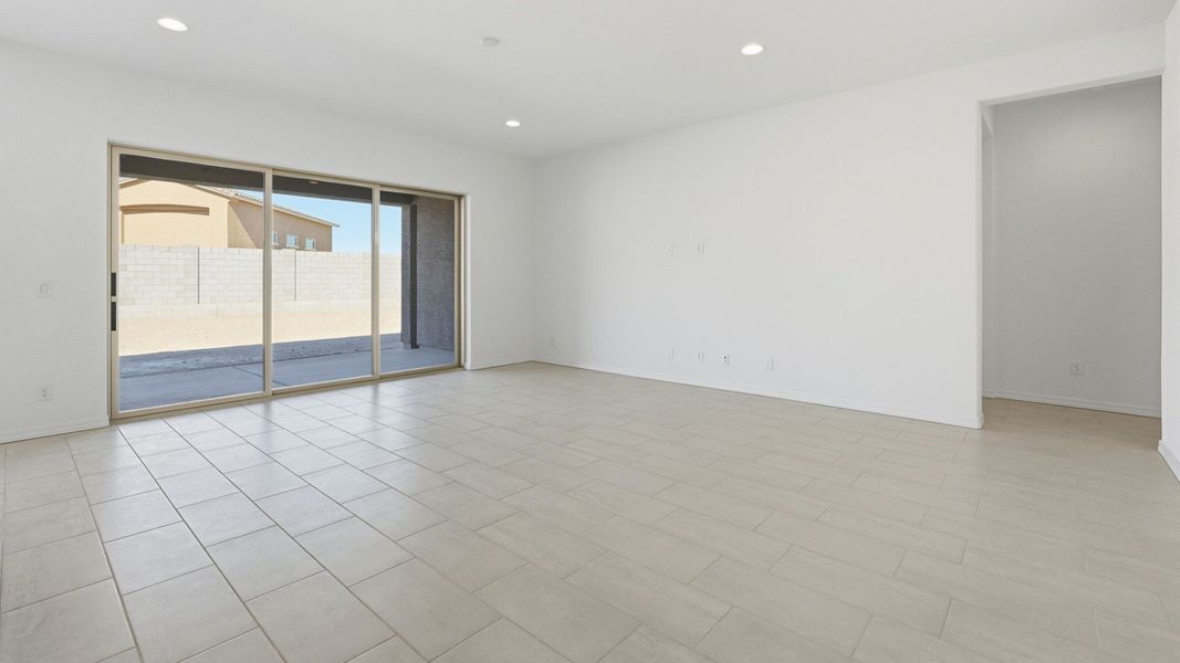 Furnished interior view inside a new home in Arroyo Seco - Palazzo, Buckeye (Image 24).