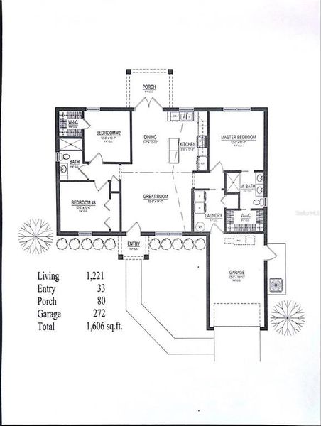 2D floor plan layout of this home in , Lake Placid, FL (Image 2). 2D floor plan layout of this home in , Lake Placid, FL (Image 2).