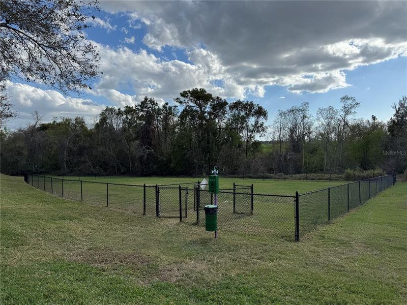 Community dog park