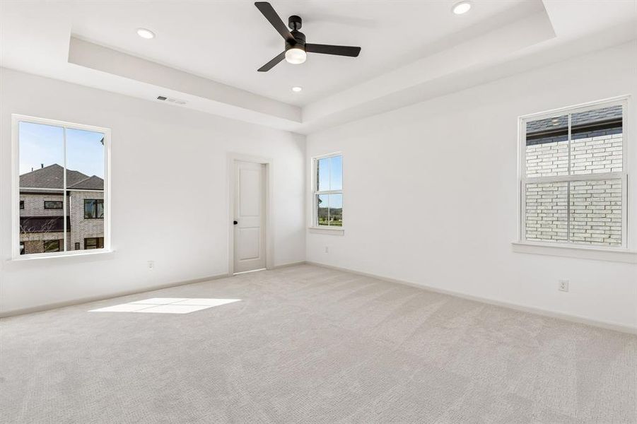 Our Giselle plan offers an owner's suite designed for rest and relaxation.