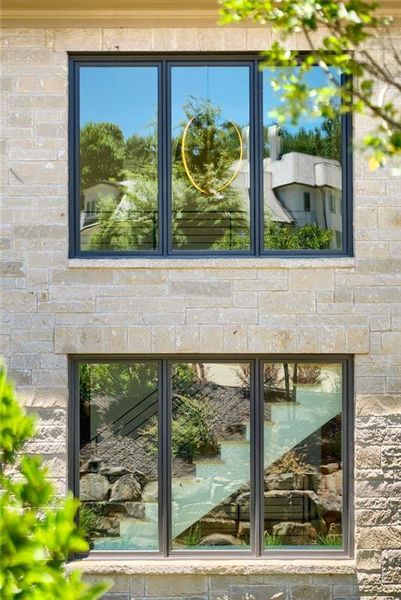 Exterior details and patio area of a home in , Atlanta (Image 34). Exterior details and patio area of a home in , Atlanta (Image 34).