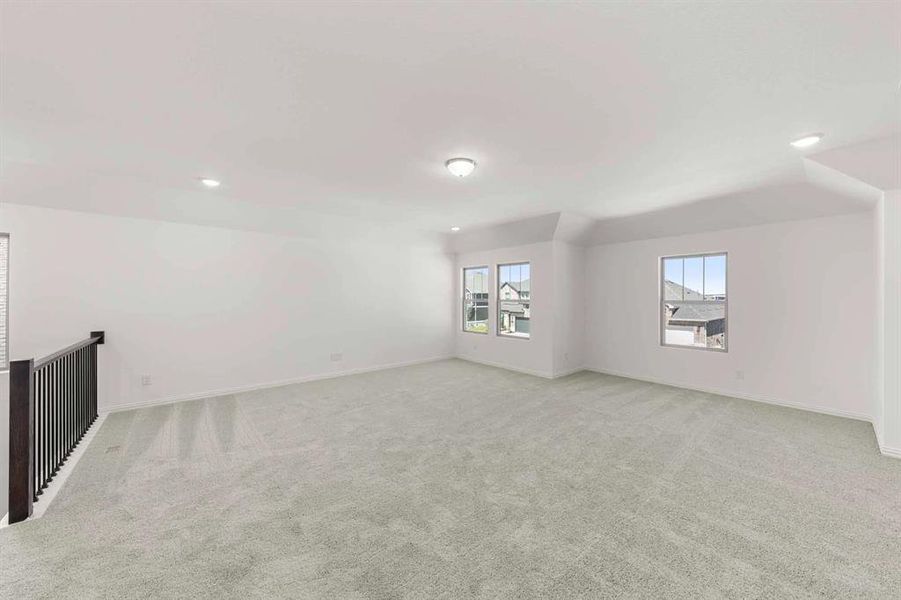 Spacious, unfurnished interior of a new home in Coyote Meadows 50s, Anna (Image 28). Spacious, unfurnished interior of a new home in Coyote Meadows 50s, Anna (Image 28).