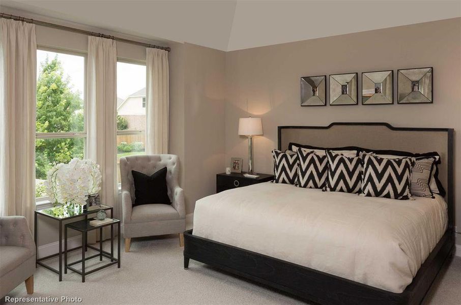 Furnished interior view inside a new home in Star Trail: 65ft. lots, Prosper (Image 16). Furnished interior view inside a new home in Star Trail: 65ft. lots, Prosper (Image 16).