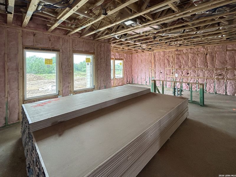 In-progress construction of a new home in Hennersby Hollow, San Antonio, TX (Image 9). In-progress construction of a new home in Hennersby Hollow, San Antonio, TX (Image 9).
