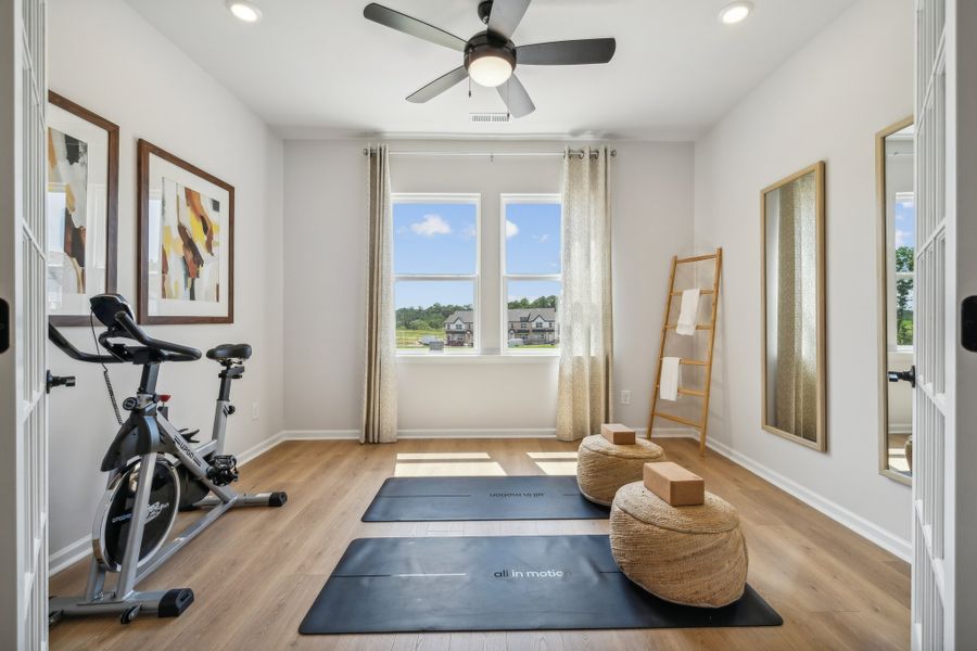 Furnished interior view inside a new home in Ridge at Sugar Creek, Indian Land (Image 14). Furnished interior view inside a new home in Ridge at Sugar Creek, Indian Land (Image 14).