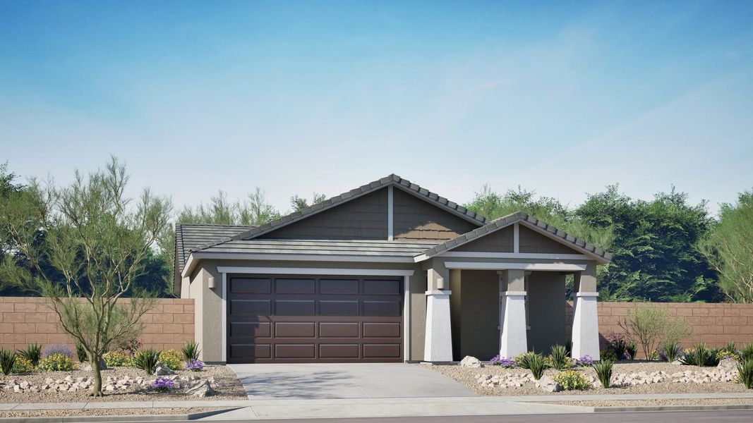 Home exterior render streetview Home exterior render streetview