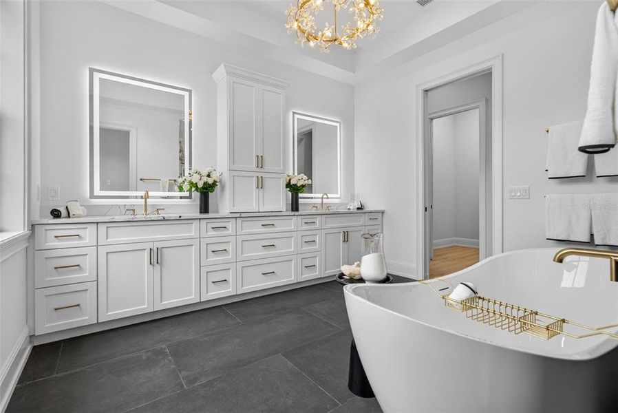 Furnished interior view inside a new home in , Sarasota (Image 6). Furnished interior view inside a new home in , Sarasota (Image 6).