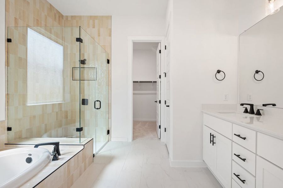 Furnished interior view inside a new home in Park Collection At Park Central, Georgetown (Image 13). Furnished interior view inside a new home in Park Collection At Park Central, Georgetown (Image 13).