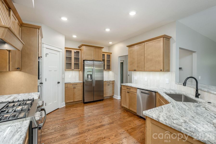 Furnished interior view inside a new home in , Flat Rock (Image 7).