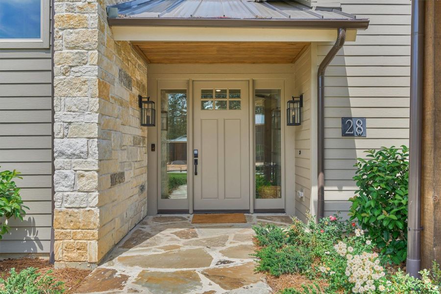 Exterior details and patio area of a home in , Montgomery (Image 19).