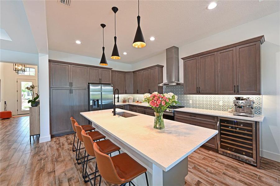 Furnished interior view inside a new home in , Sarasota (Image 9).