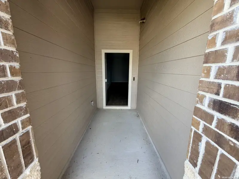 Exterior details and patio area of a home in Arroyo Ranch, Seguin (Image 11). Exterior details and patio area of a home in Arroyo Ranch, Seguin (Image 11).