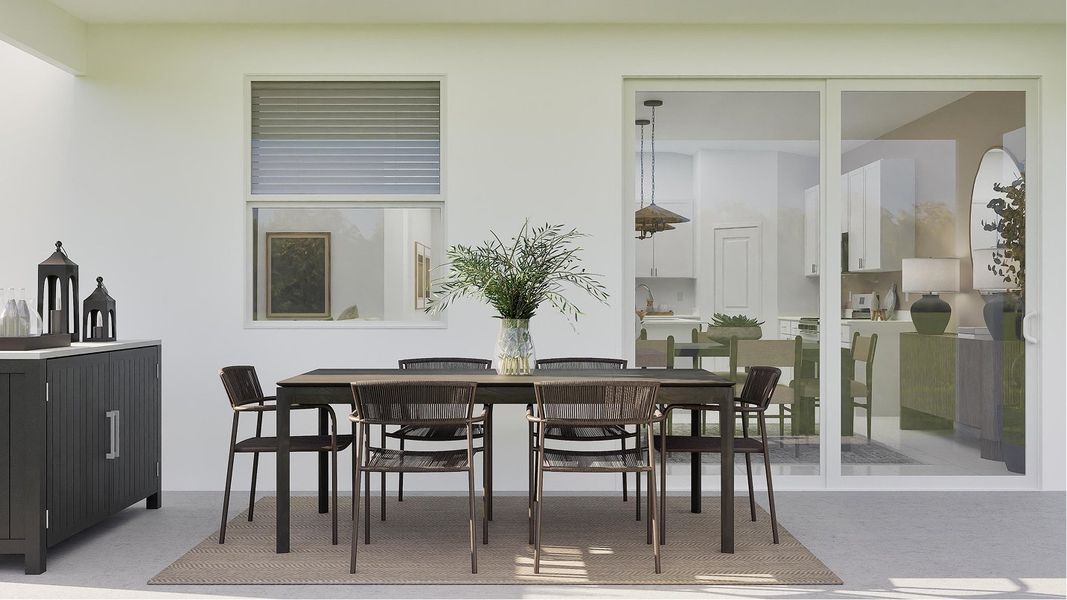 Florida Core P033 Harborwalk Covered Porch F1