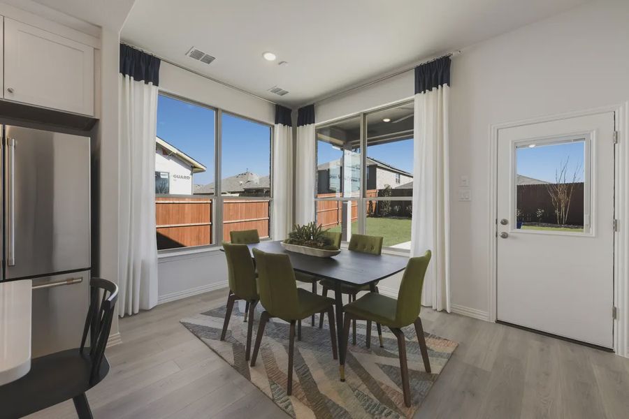 Representative furnished interior of a home built from the Portland by Chesmar Homes in Heartland 40's, Heartland (Image 8).