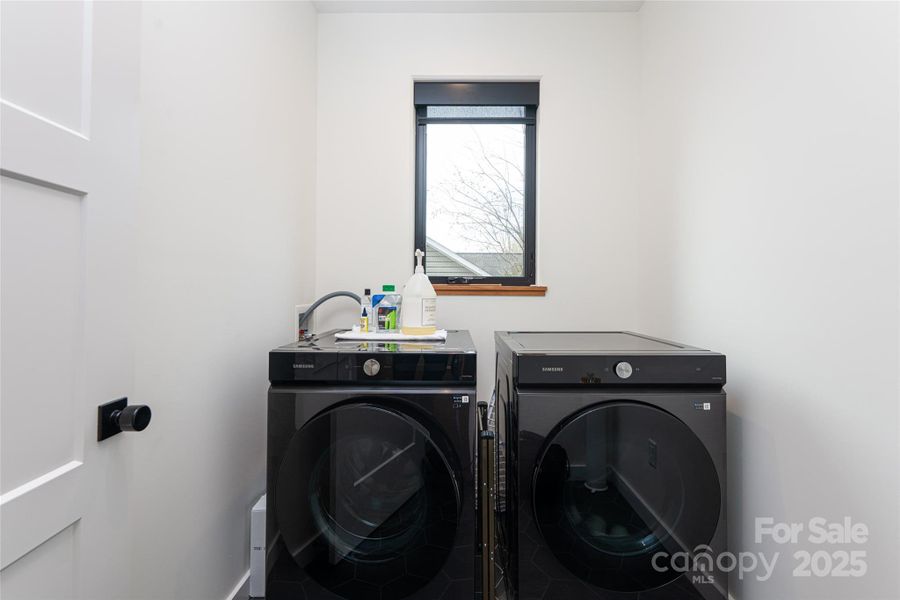 Main level laundry room Main level laundry room