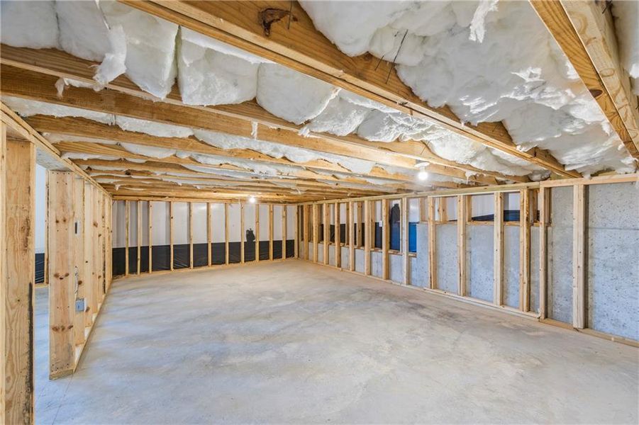 In-progress construction of a new home in , Hoschton, GA (Image 42).