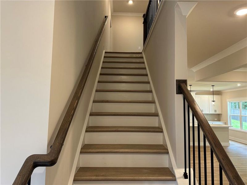 Spacious, unfurnished interior of a new home in Rosewood Lake Estates, Hoschton (Image 18).