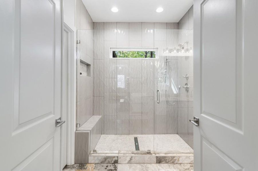 Furnished interior view inside a new home in , Atlanta (Image 10).