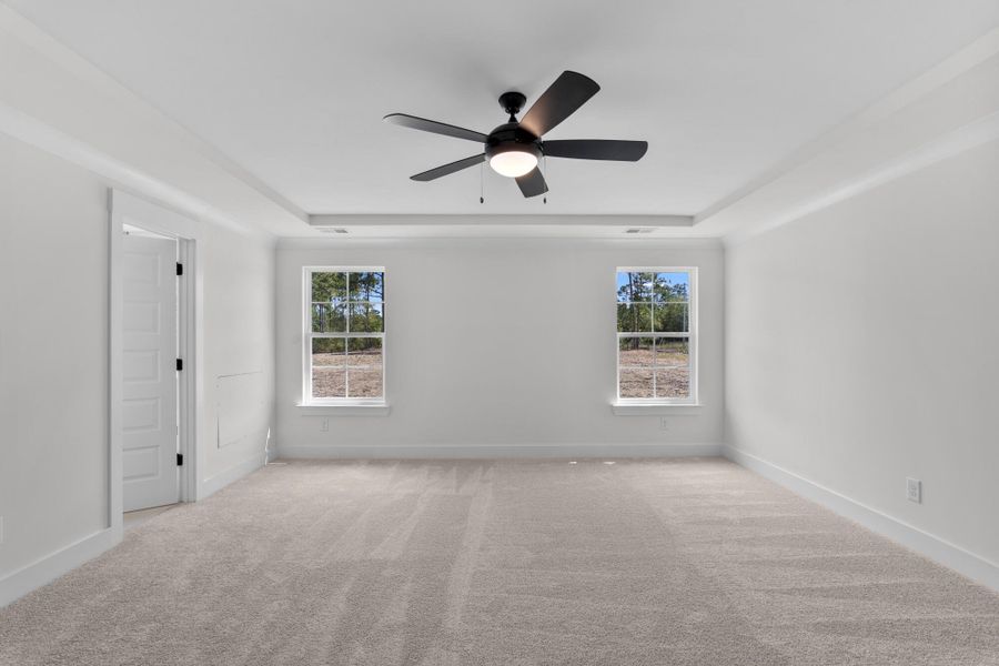 Spacious, unfurnished interior of a new home in Hancock Farms, Aiken (Image 36). Spacious, unfurnished interior of a new home in Hancock Farms, Aiken (Image 36).