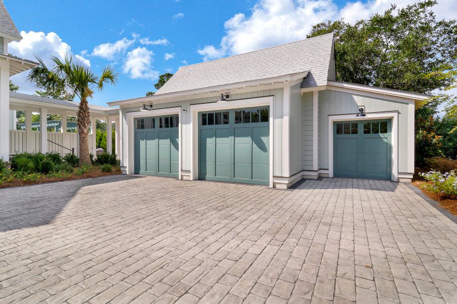 Front exterior of a new home in , Bluffton, SC, highlighting curb appeal (Image 22).