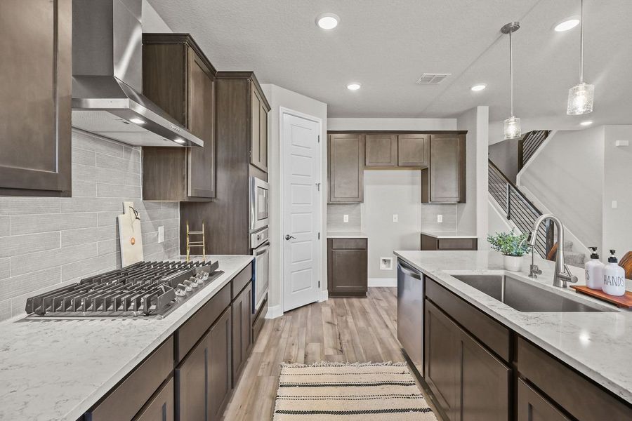 Representative furnished interior of a home built from the The Jennings G by Davidson Homes LLC in The Reserve at Potranco Oaks, Castroville (Image 14).