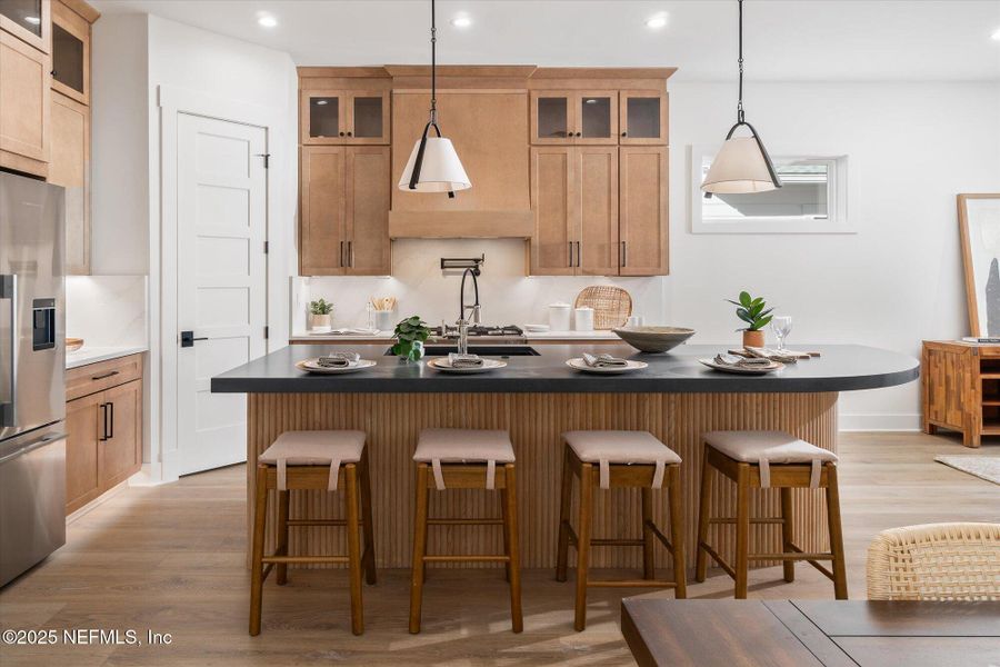 Furnished interior view inside a new home in , Jacksonville Beach (Image 27). Furnished interior view inside a new home in , Jacksonville Beach (Image 27).