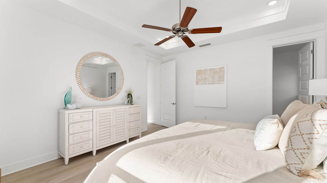 Furnished interior view inside a new home in Breakfast Point East Phase II, Panama City Beach (Image 23). Furnished interior view inside a new home in Breakfast Point East Phase II, Panama City Beach (Image 23).