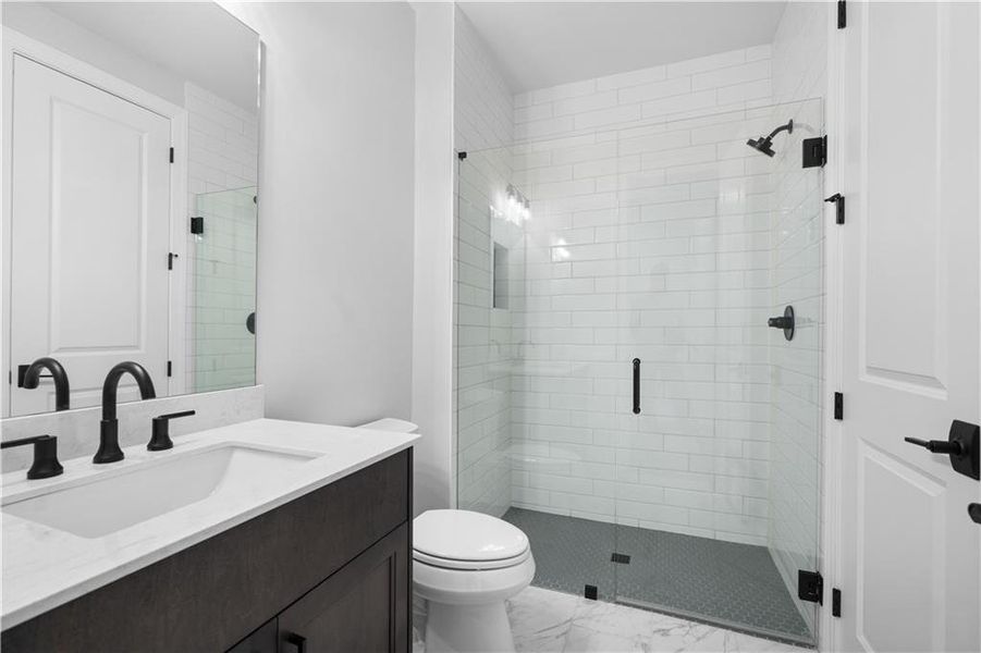 Furnished interior view inside a new home in Promenade at Sawnee Village, Cumming (Image 8).