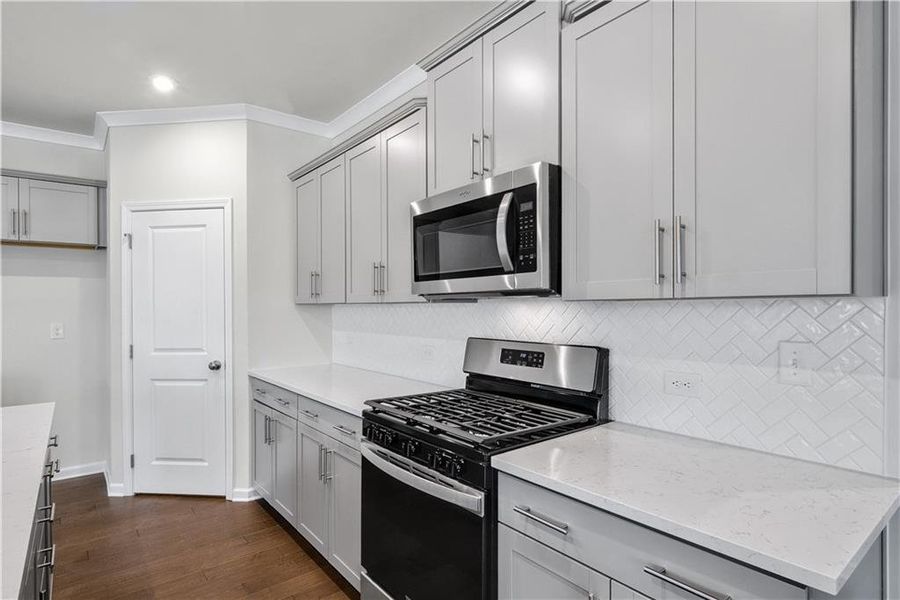 Furnished interior view inside a new home in Enclave at Parkway Village, Fairburn (Image 5).