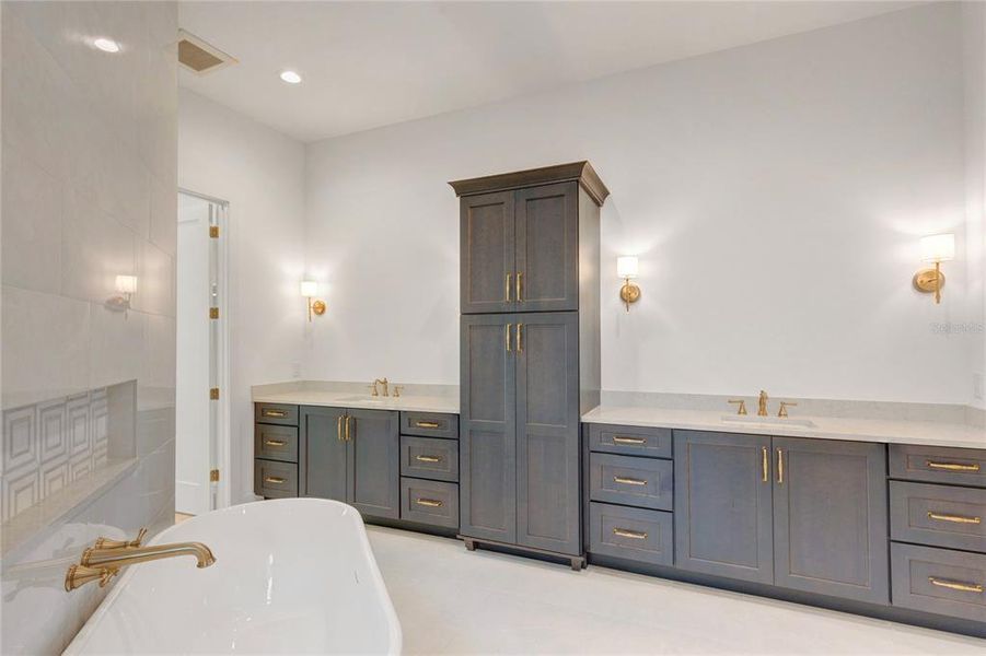 Furnished interior view inside a new home in , Tampa (Image 9). Furnished interior view inside a new home in , Tampa (Image 9).