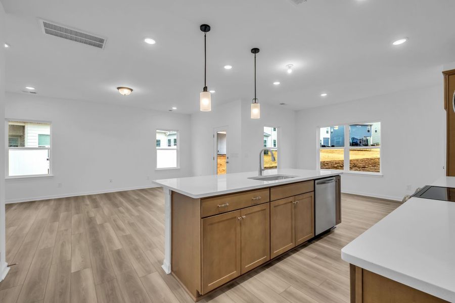 Furnished interior view inside a new home in Winston Place, Gallatin (Image 5).