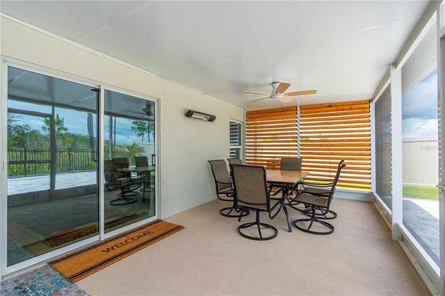 Exterior details and patio area of a home in The Parks at Edgewater, Edgewater (Image 21).