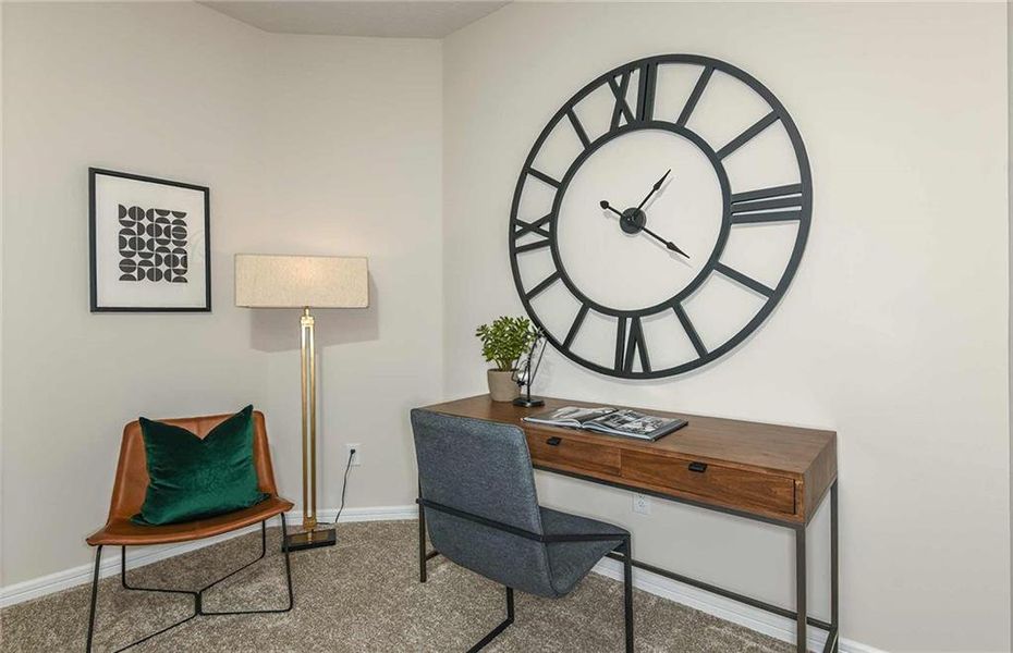 Furnished interior view inside a new home in Sun City Peachtree, Griffin (Image 6).