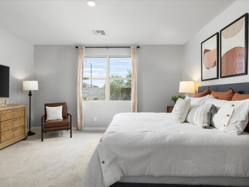 Furnished interior view inside a new home in Paloma Creek - Signature Series, Surprise (Image 12).