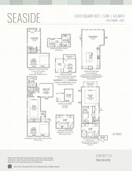 2D floor plan layout for the Seaside by Riverside Homes in Hidden Creek at SilverLeaf, St. Augustine, FL (Image 6). 2D floor plan layout for the Seaside by Riverside Homes in Hidden Creek at SilverLeaf, St. Augustine, FL (Image 6).