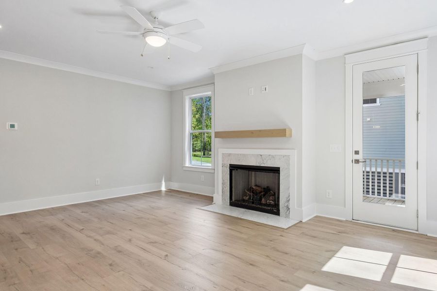 Spacious, unfurnished interior of a new home in Waterloo Estates, Johns Island (Image 41).