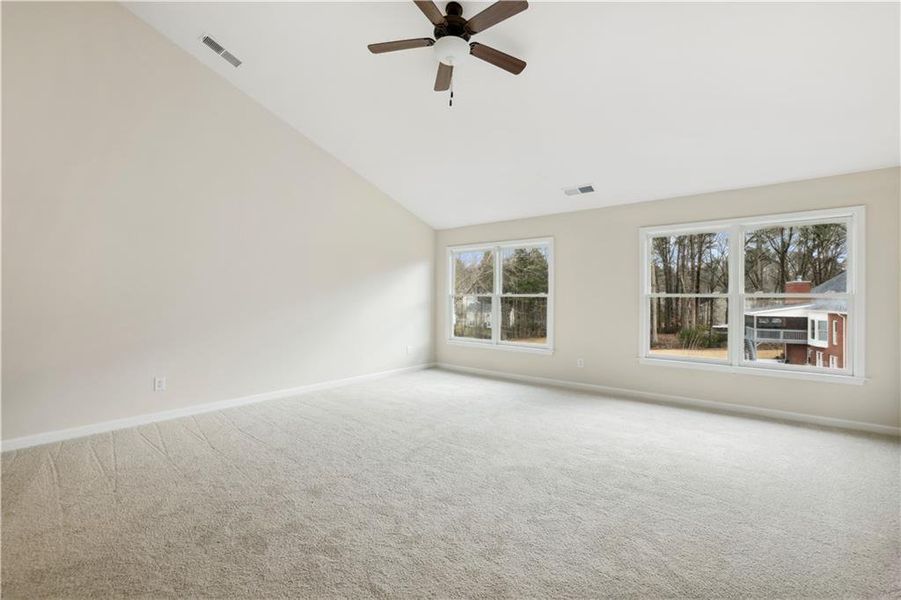 Spacious, unfurnished interior of a new home in , Sugar Hill (Image 14).