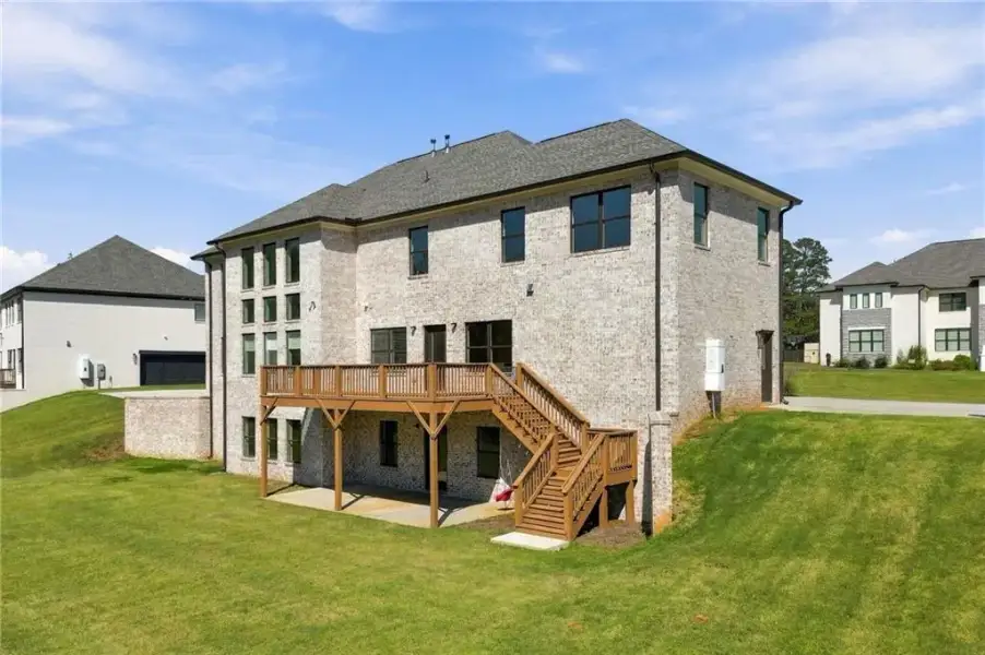 Exterior details and patio area of a home in , Conyers (Image 29).