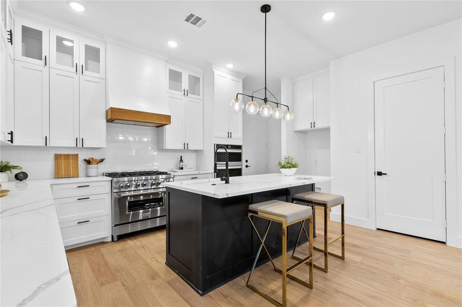 Furnished interior view inside a new home in , Dallas (Image 11).