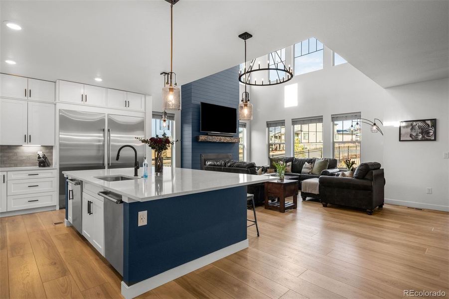 Furnished interior view inside a new home in Red Rocks Ranch, Morrison (Image 41).