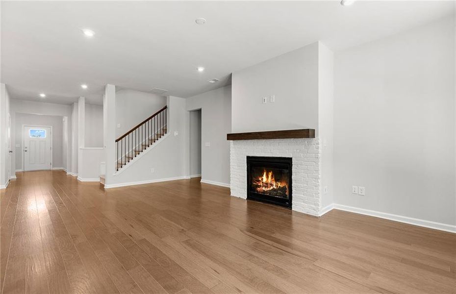 Spacious, unfurnished interior of a new home in Reunion, Flowery Branch (Image 25).