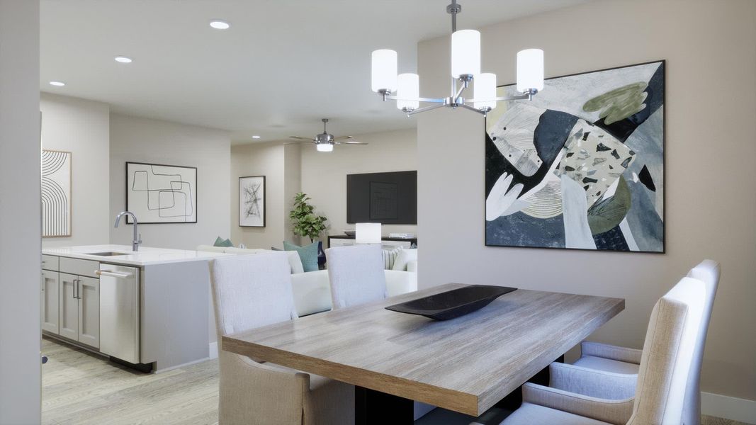 Dining Room | Sebring | Trinity Gardens | New Homes in DeLand, FL by Landsea Homes