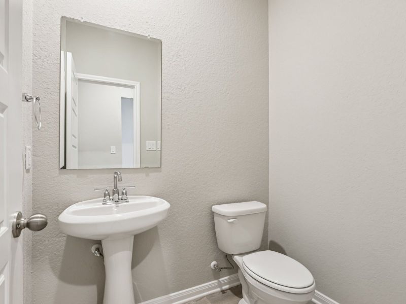 Furnished interior view inside a new home in Arcadia Ridge - Premier Series, San Antonio (Image 8).