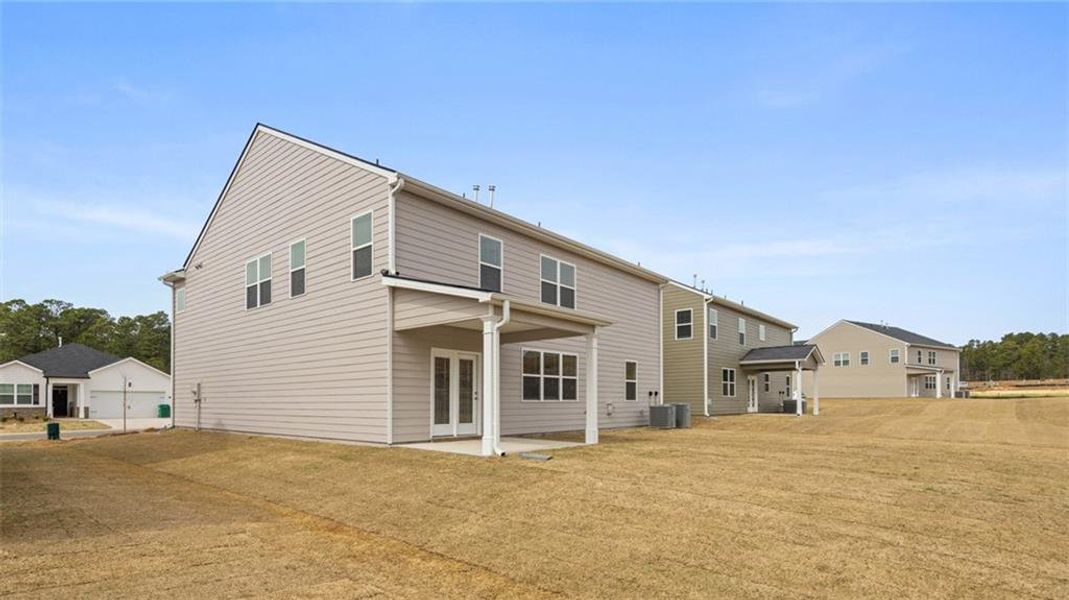 Exterior details and patio area of a home in Jackson Landing, Jefferson (Image 3).