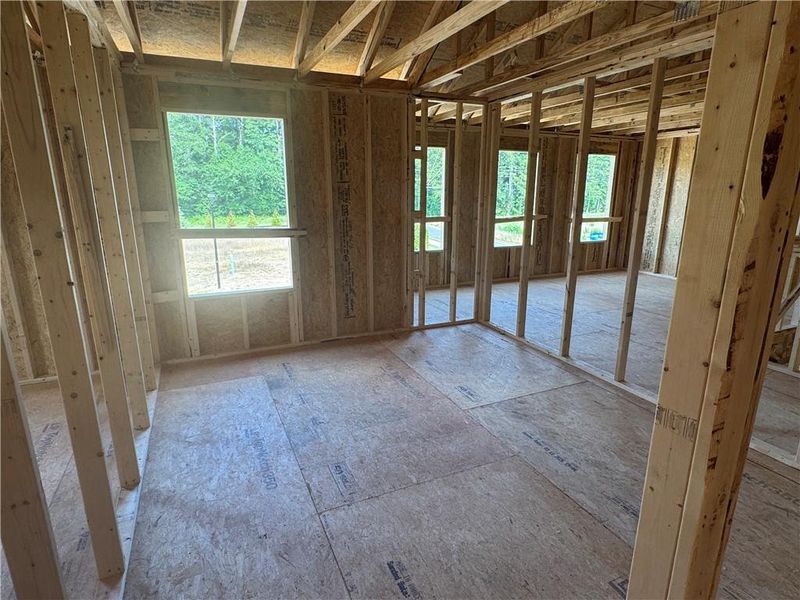 In-progress construction of a new home in Langston Reserve, Cartersville, GA (Image 11).