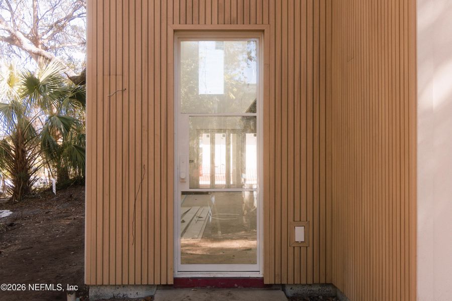 Exterior details and patio area of a home in , St. Augustine (Image 13). Exterior details and patio area of a home in , St. Augustine (Image 13).