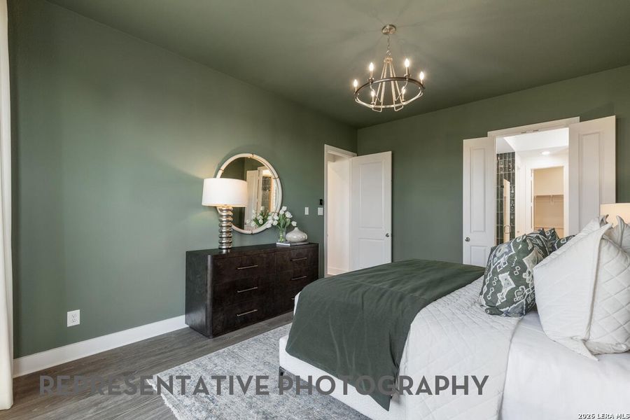Furnished interior view inside a new home in Venado Crossing, Cibolo (Image 13).