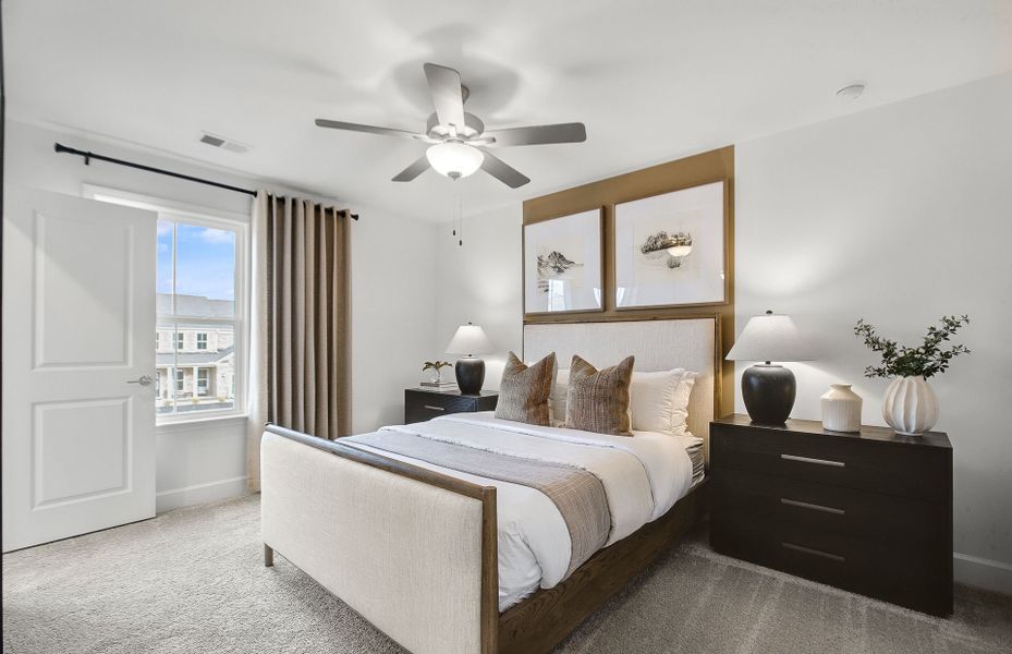 Representative furnished interior of a home built from the Braddock by Pulte Homes in Anderson Point Estates, McDonough (Image 12).